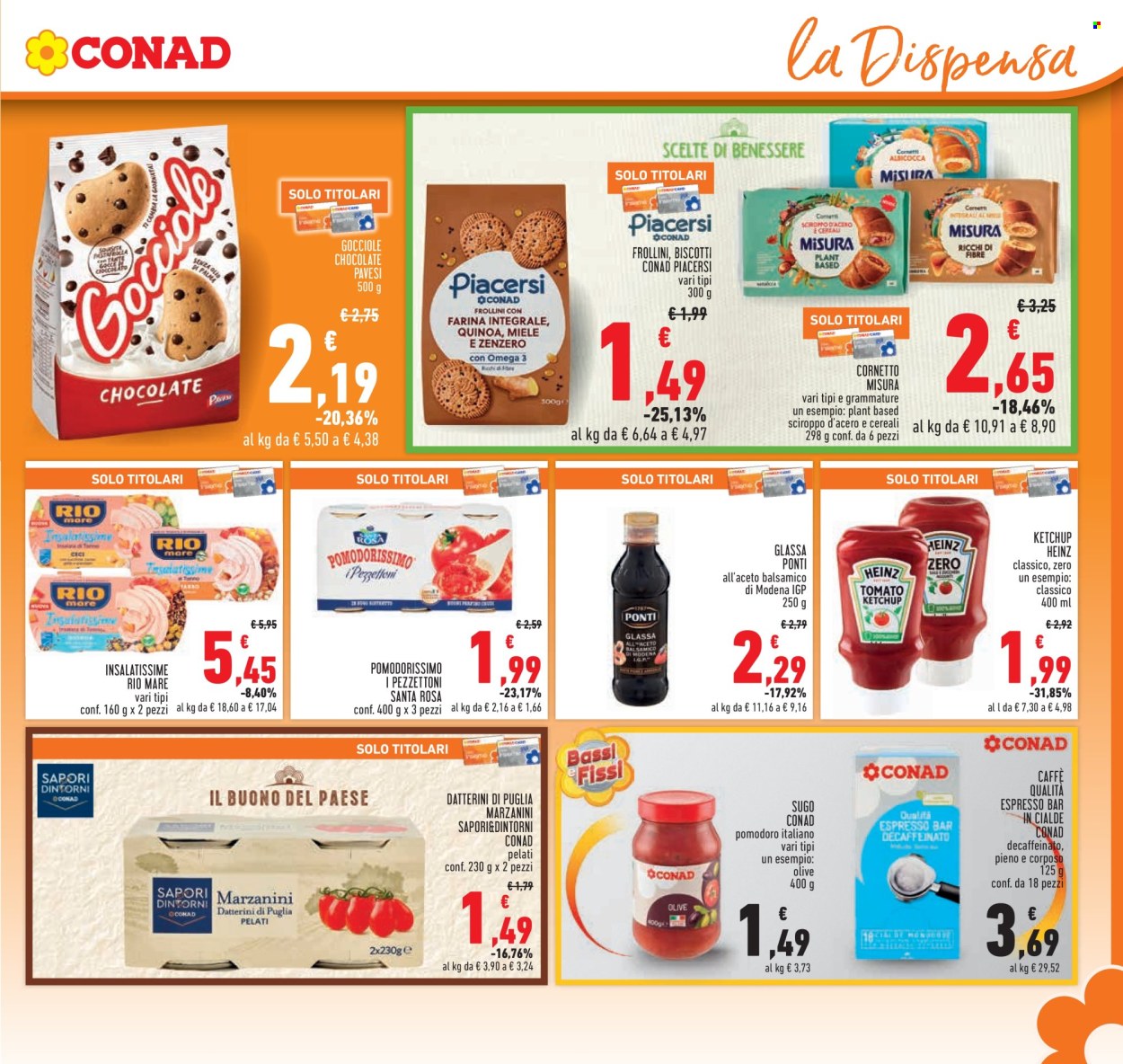 Volantino Conad - 14/8/2025 - 27/8/2025. Pagina 11