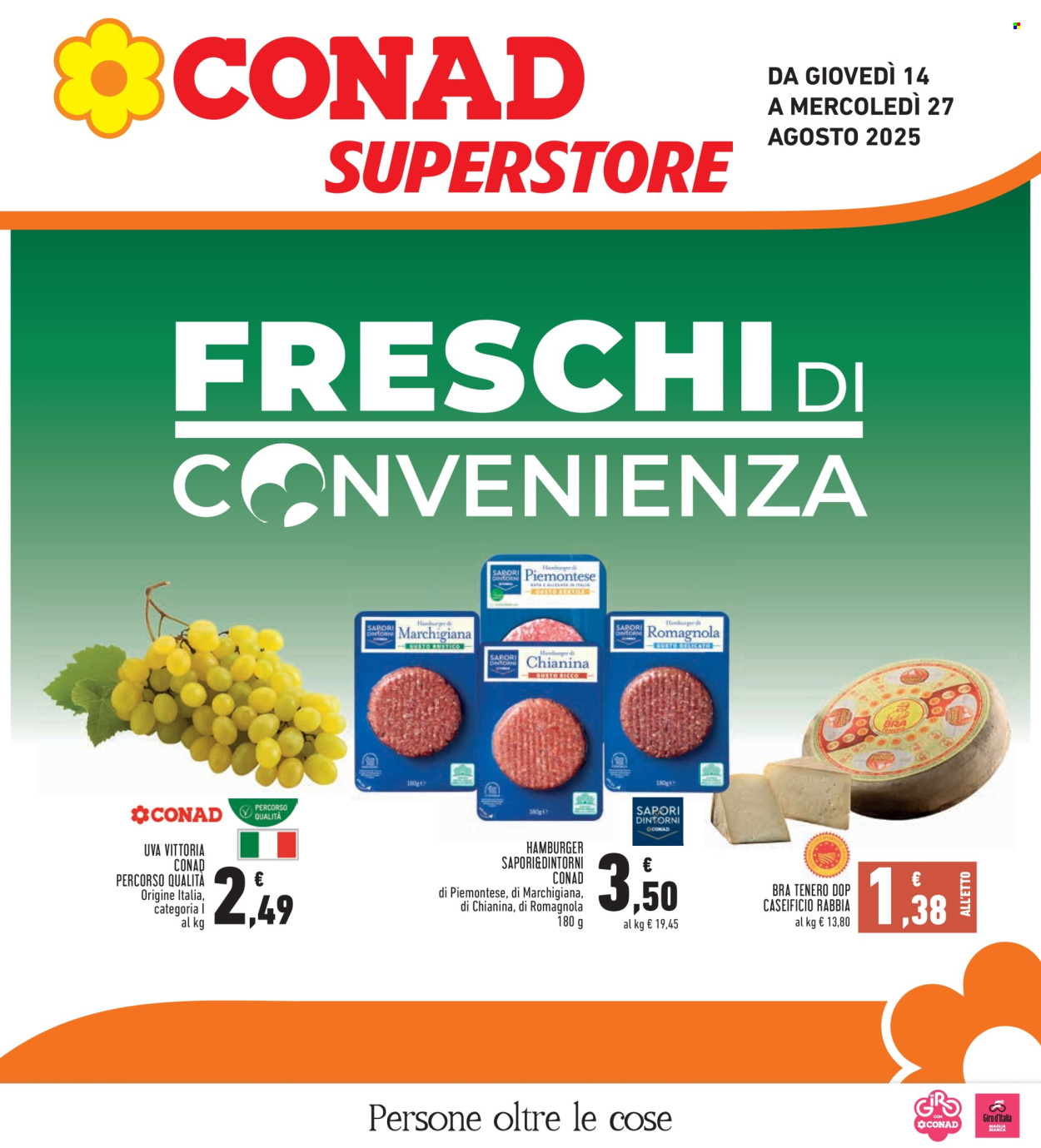 Volantino Conad Superstore - 14/8/2025 - 27/8/2025. Pagina 1