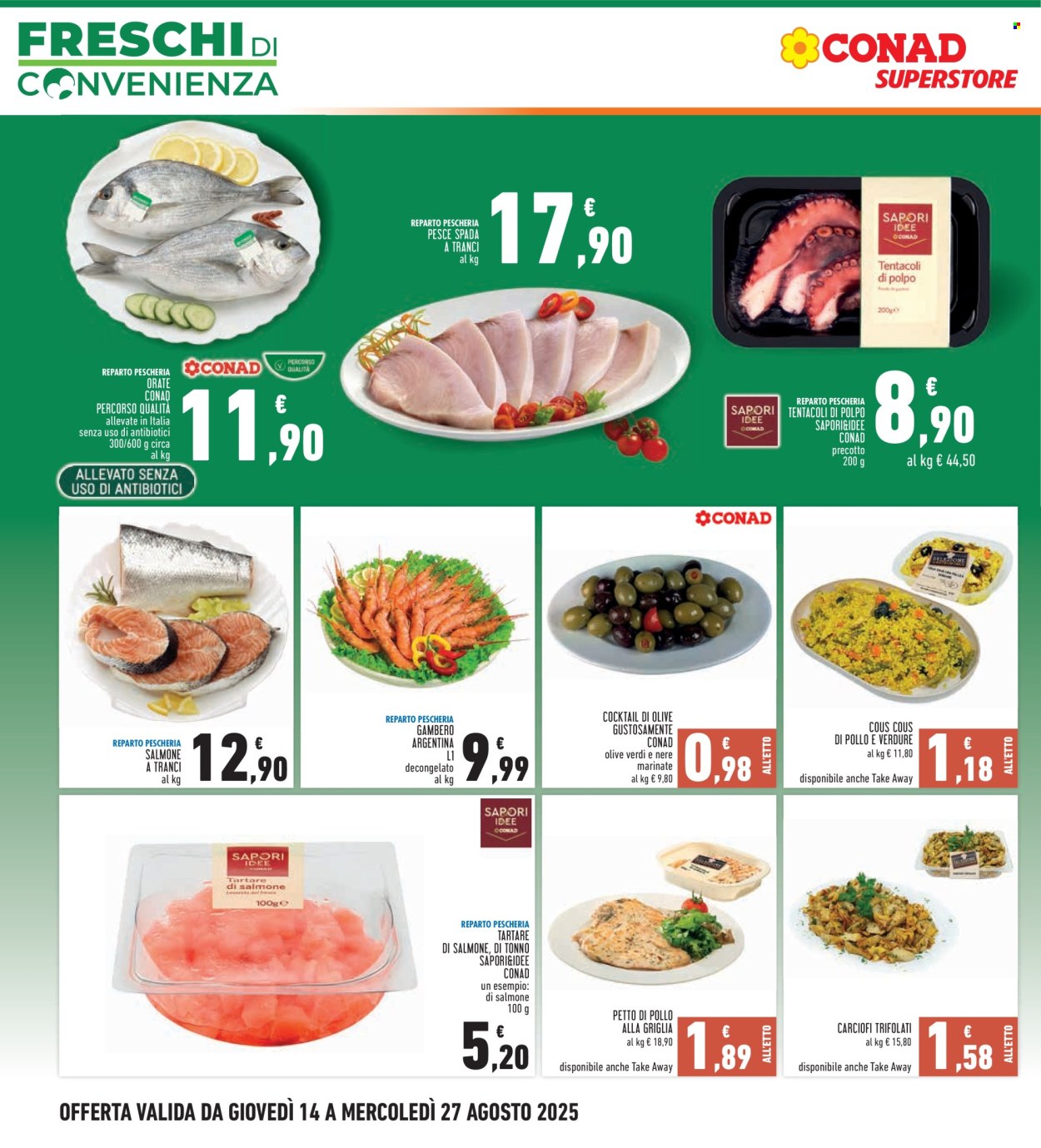 Volantino Conad Superstore - 14/8/2025 - 27/8/2025. Pagina 4