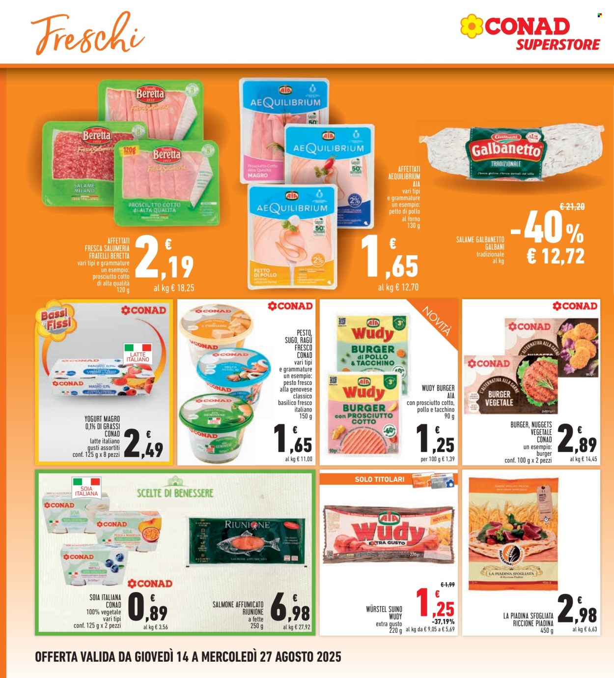 Volantino Conad Superstore - 14/8/2025 - 27/8/2025. Pagina 8