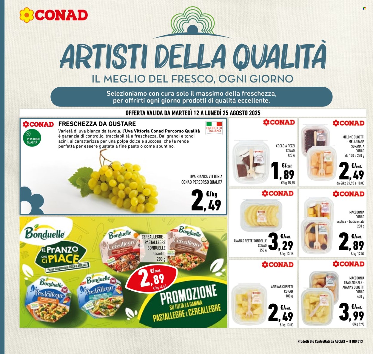 Volantino Conad - 12/8/2025 - 25/8/2025. Pagina 2