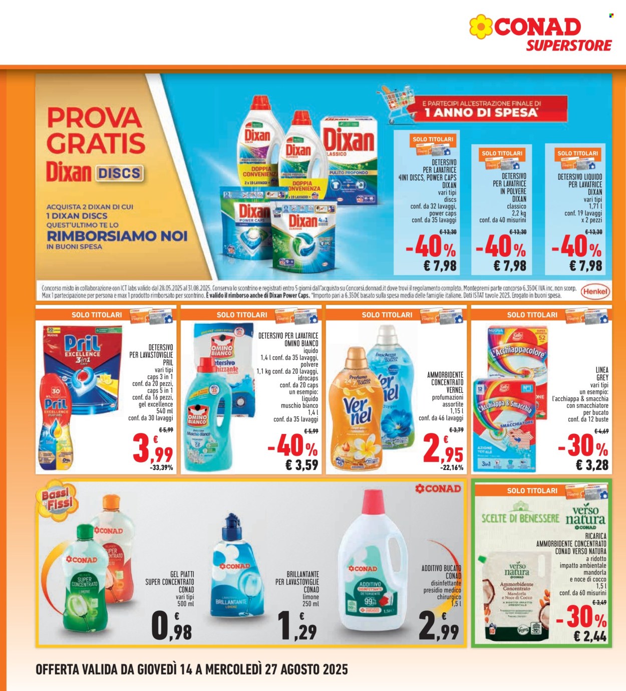 Volantino Conad Superstore - 14/8/2025 - 27/8/2025. Pagina 24