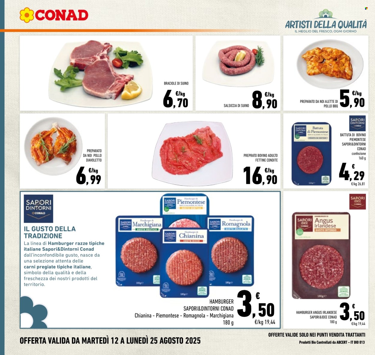 Volantino Conad - 12/8/2025 - 25/8/2025. Pagina 4