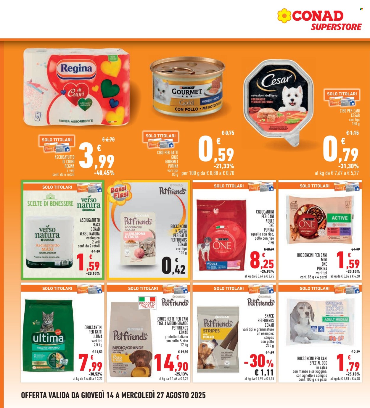 Volantino Conad Superstore - 14/8/2025 - 27/8/2025. Pagina 26