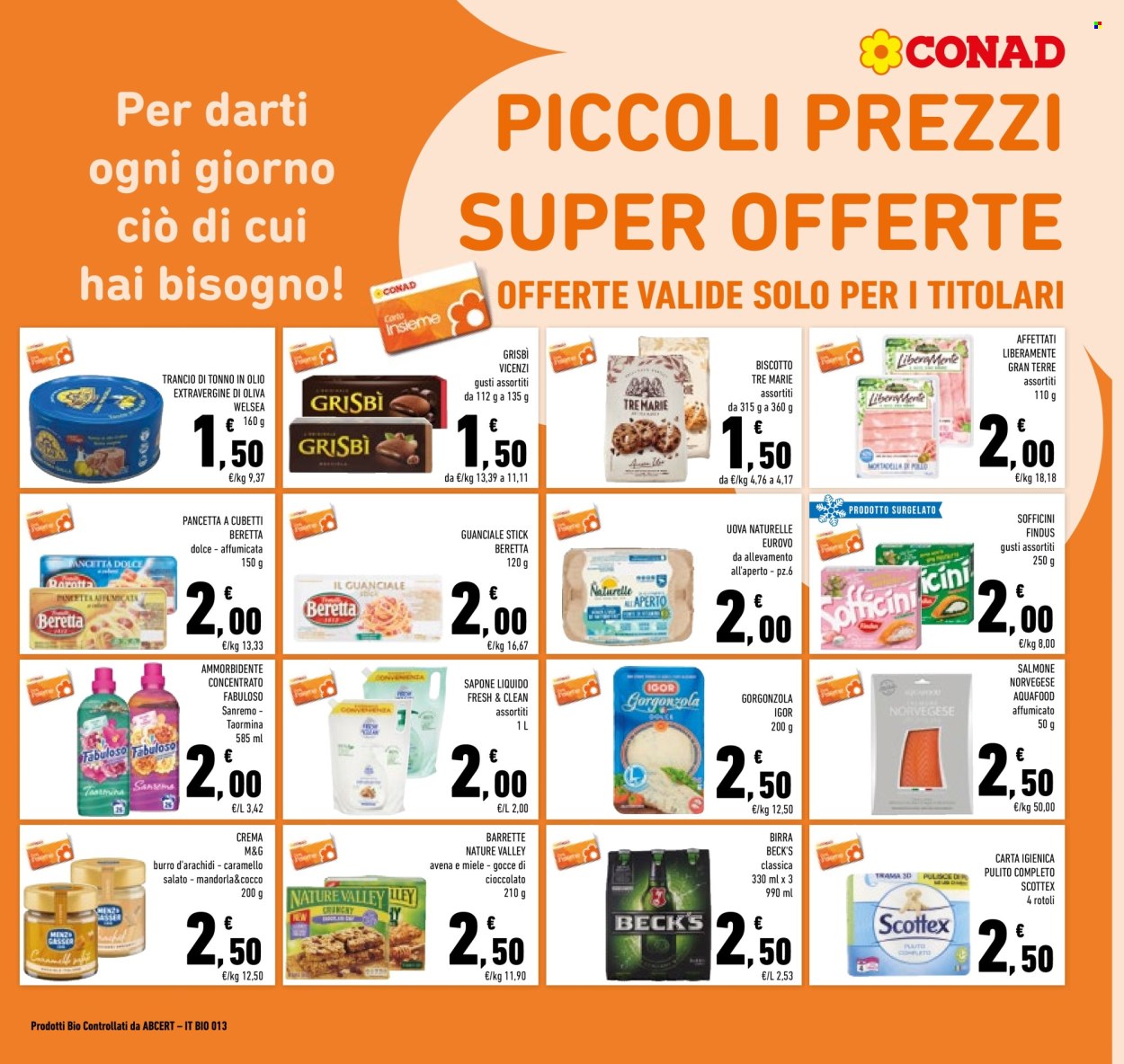 Volantino Conad - 12/8/2025 - 25/8/2025. Pagina 9