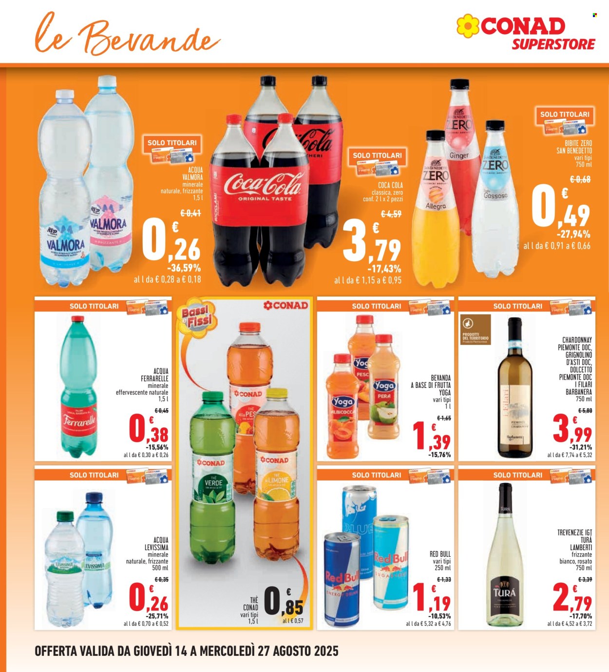 Volantino Conad - 14/8/2025 - 27/8/2025. Pagina 18