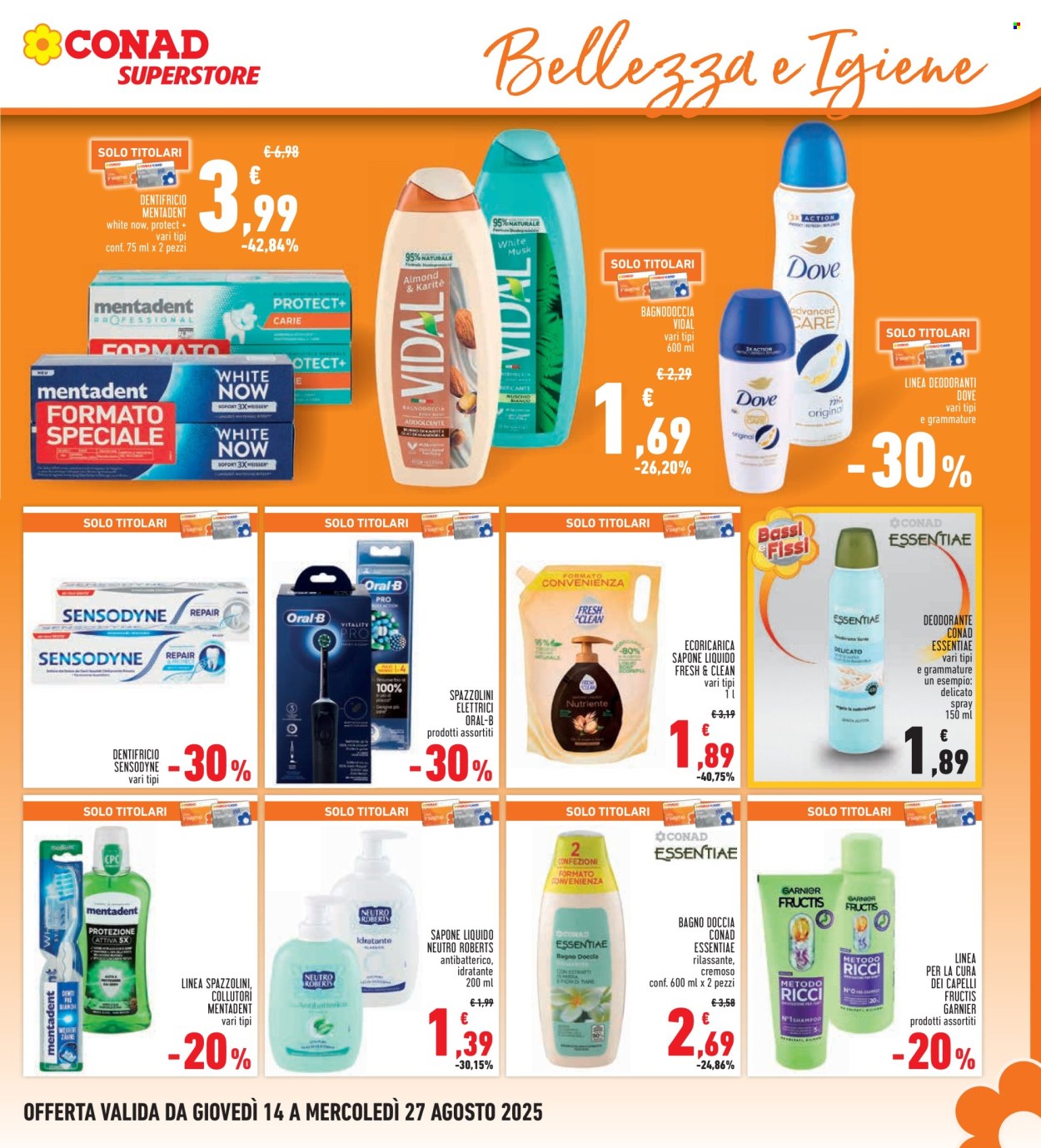 Volantino Conad - 14/8/2025 - 27/8/2025. Pagina 21