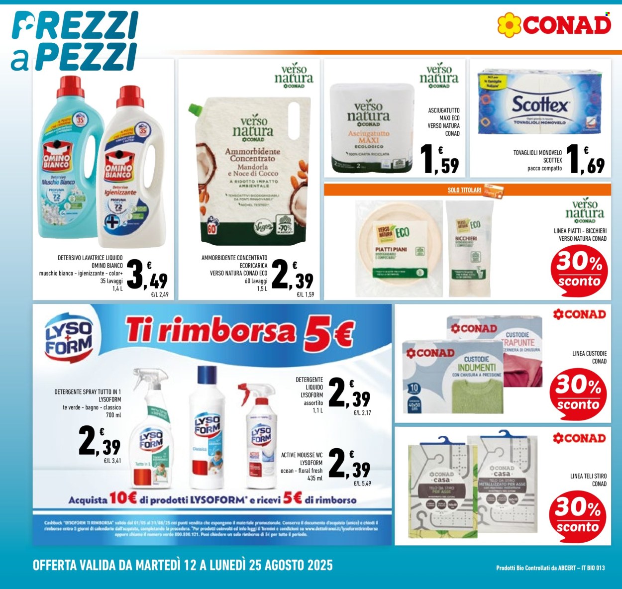 Volantino Conad - 12/8/2025 - 25/8/2025. Pagina 20