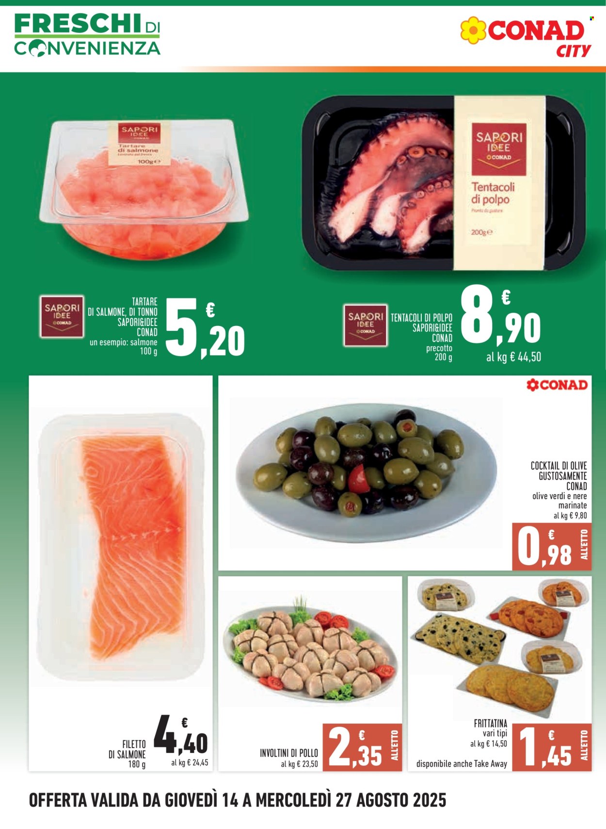 Volantino Conad - 14/8/2025 - 27/8/2025. Pagina 4
