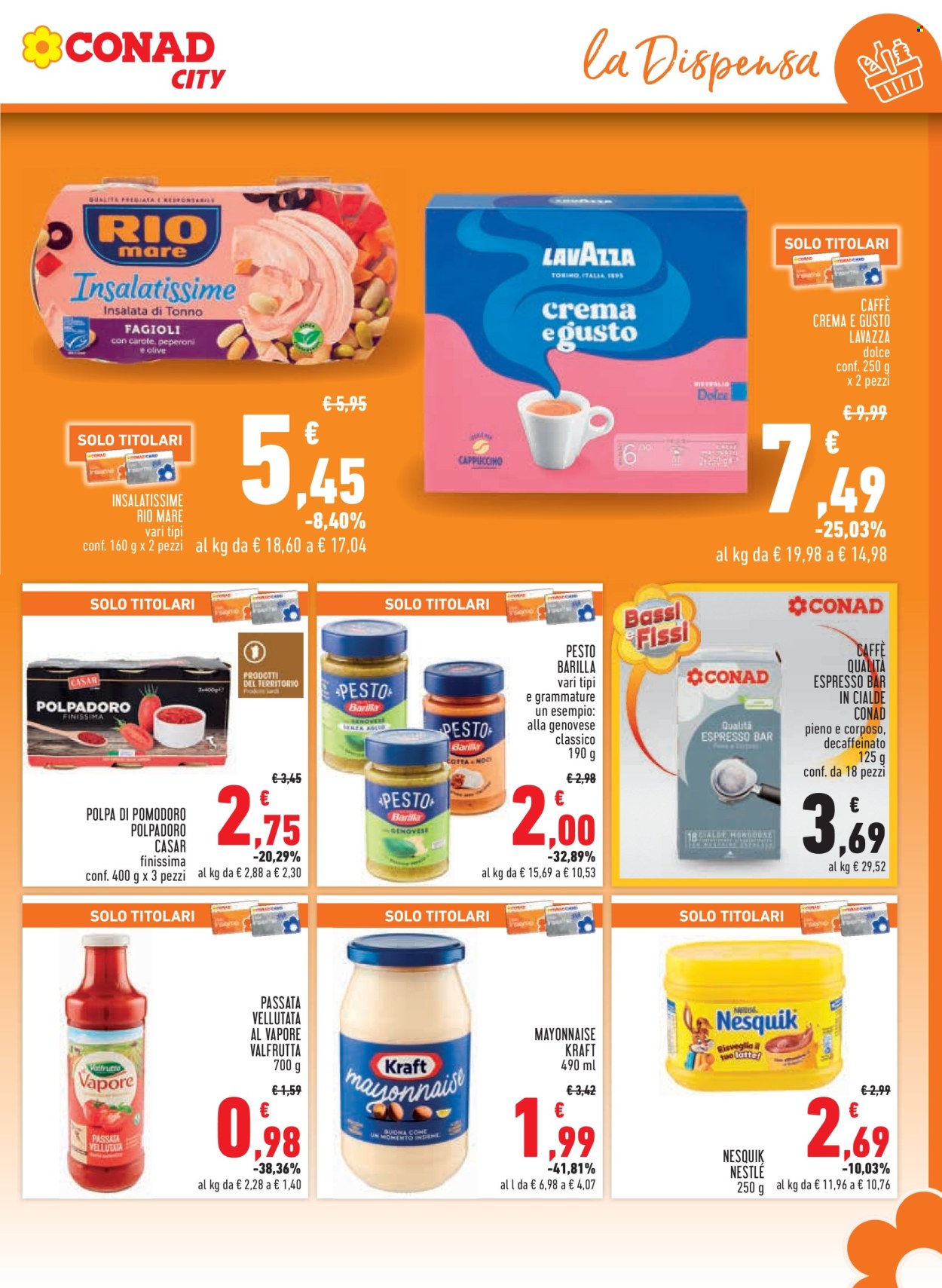Volantino Conad - 14/8/2025 - 27/8/2025. Pagina 9