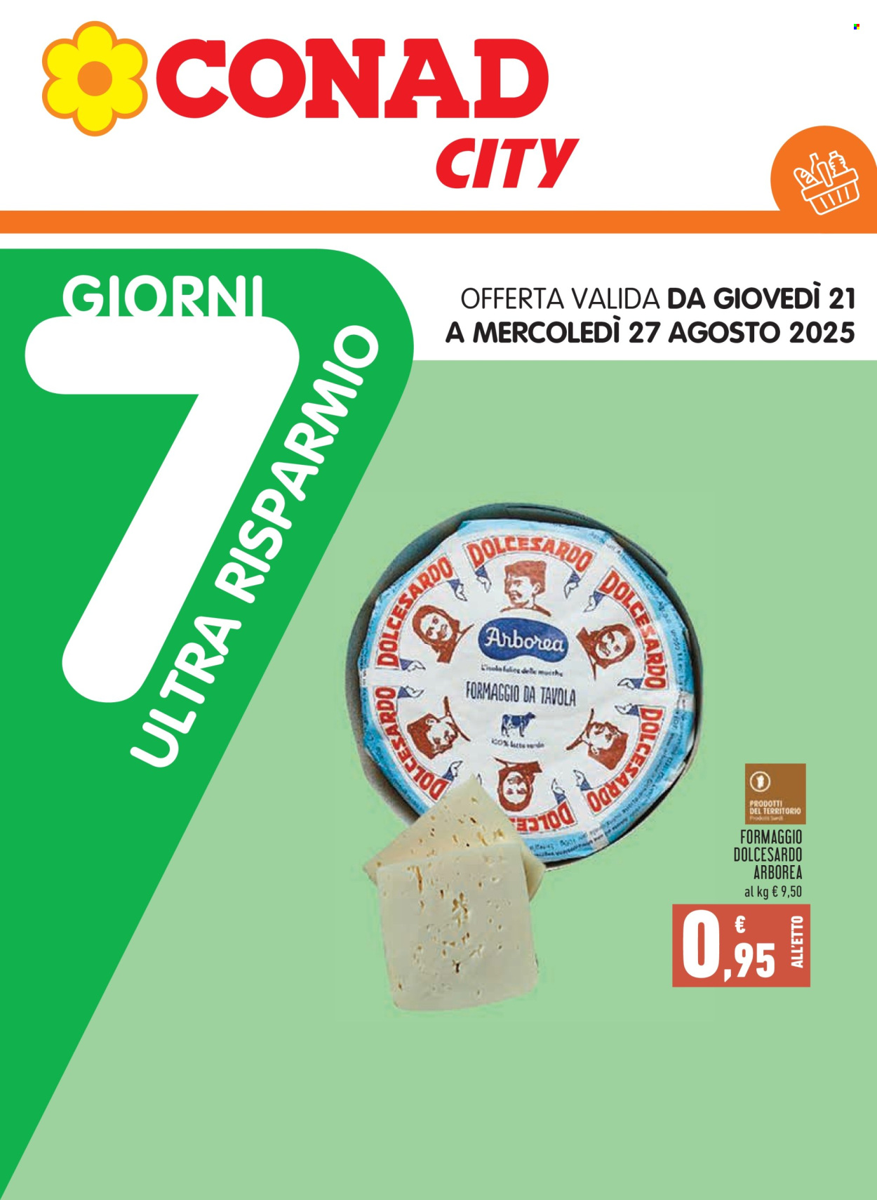 Volantino Conad - 14/8/2025 - 27/8/2025. Pagina 17