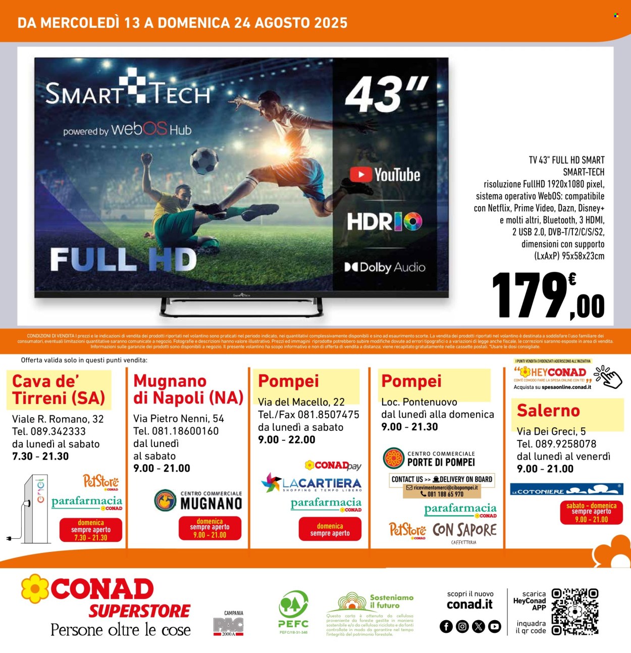 Volantino Conad Superstore - 13/8/2025 - 24/8/2025. Pagina 4