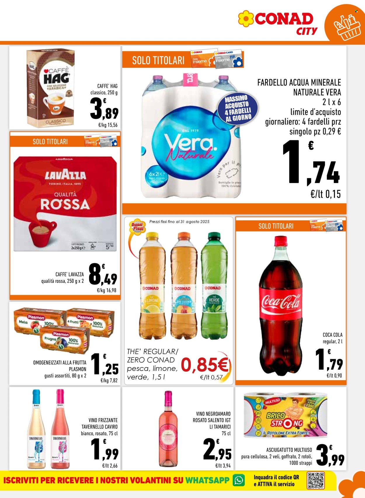 Volantino Conad City - 13/8/2025 - 26/8/2025. Pagina 7