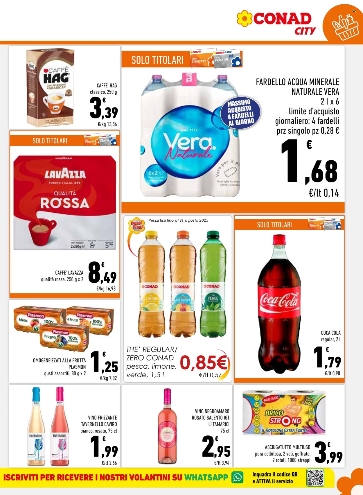 Volantino Conad City - 13/8/2025 - 26/8/2025. Pagina 7