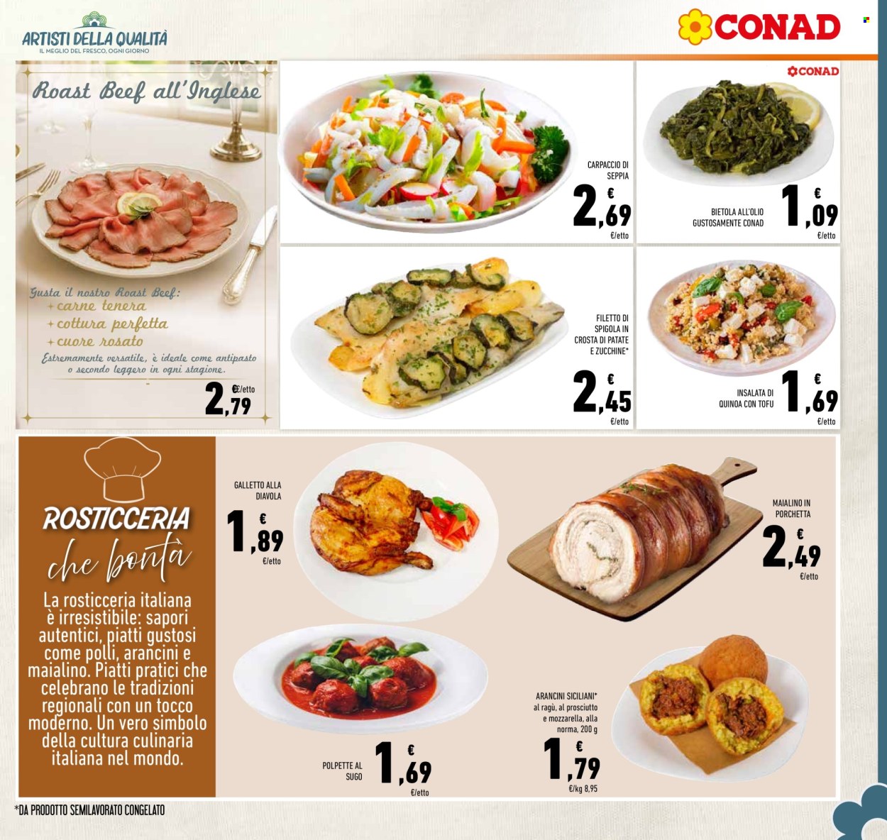 Volantino Conad - 13/8/2025 - 26/8/2025. Pagina 9
