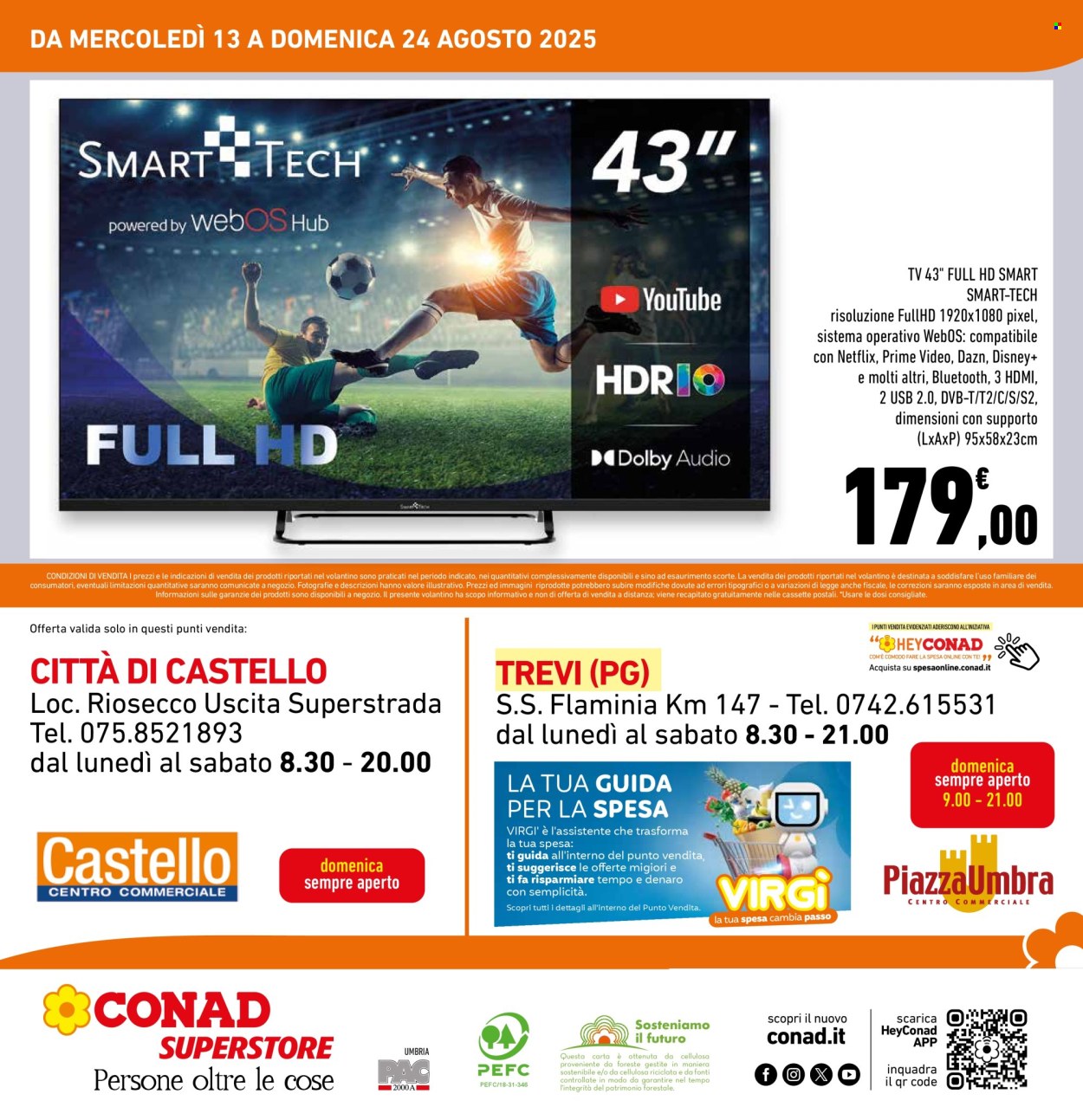 Volantino Conad Superstore - 13/8/2025 - 24/8/2025. Pagina 4