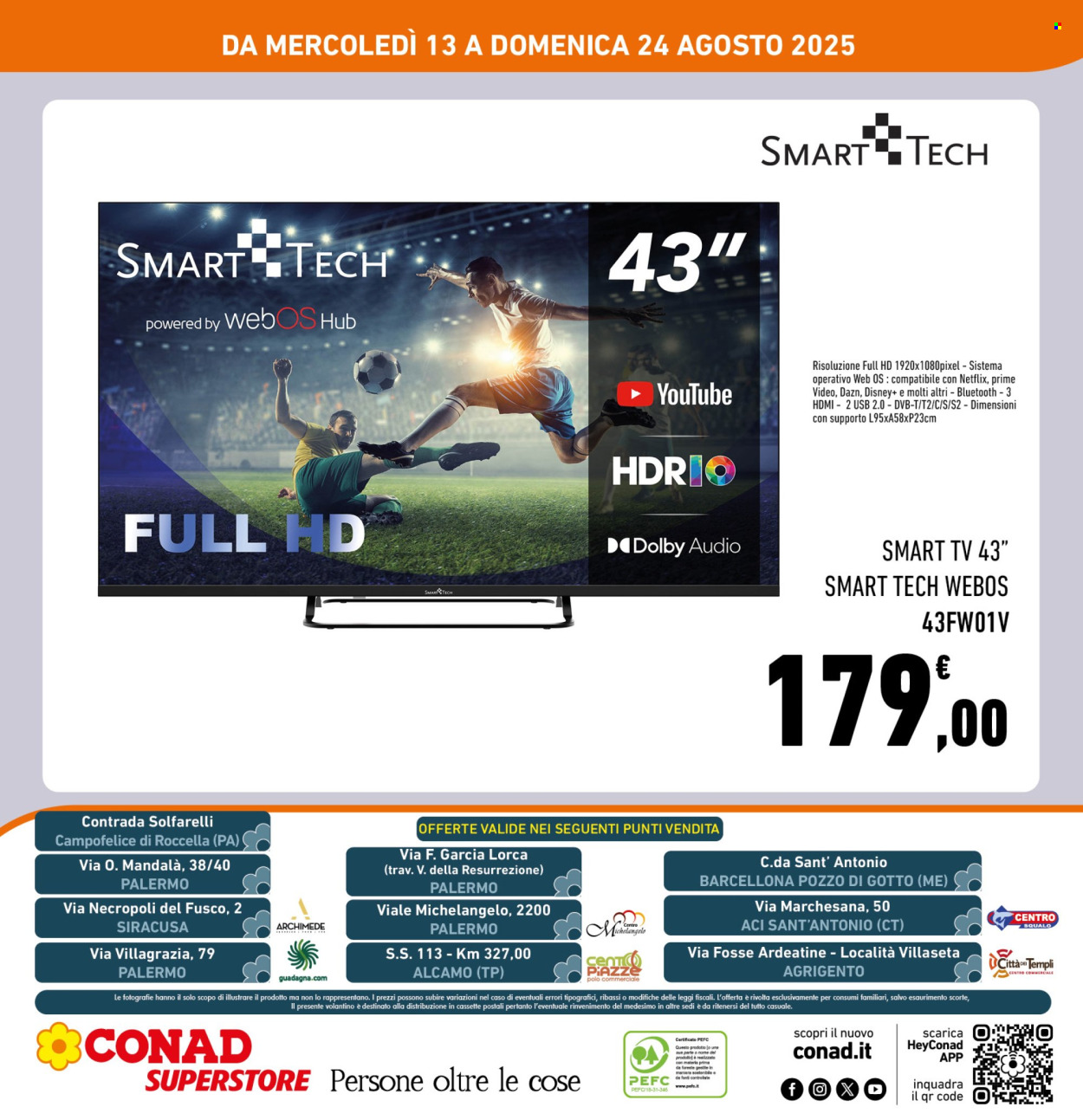 Volantino Conad Superstore - 13/8/2025 - 24/8/2025. Pagina 4