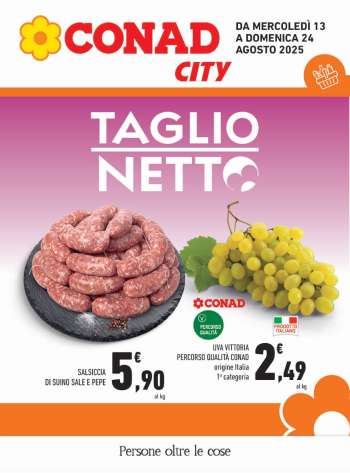 Volantino Conad - 13/8/2025 - 24/8/2025.