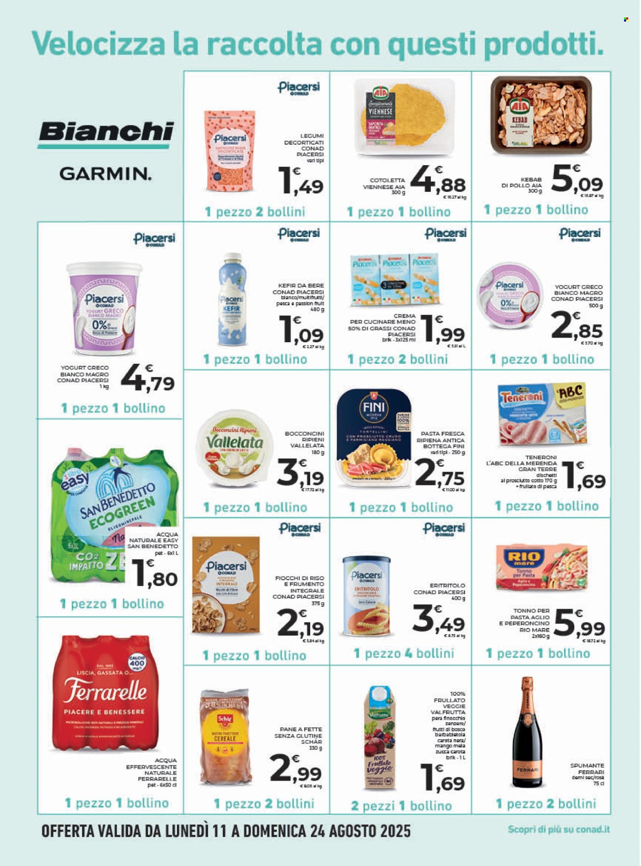 Volantino Conad City - 13/8/2025 - 24/8/2025. Pagina 14