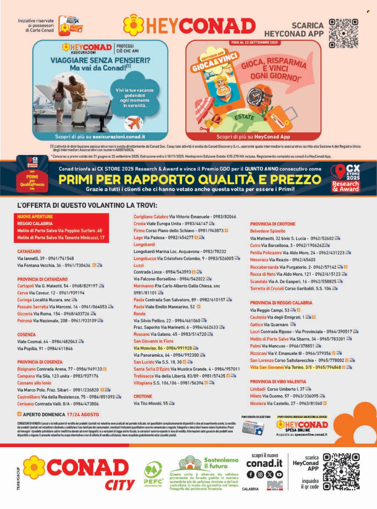 Volantino Conad City - 13/8/2025 - 24/8/2025. Pagina 16