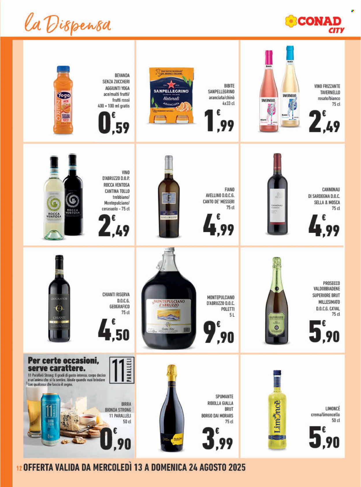 Volantino Conad - 13/8/2025 - 24/8/2025. Pagina 12