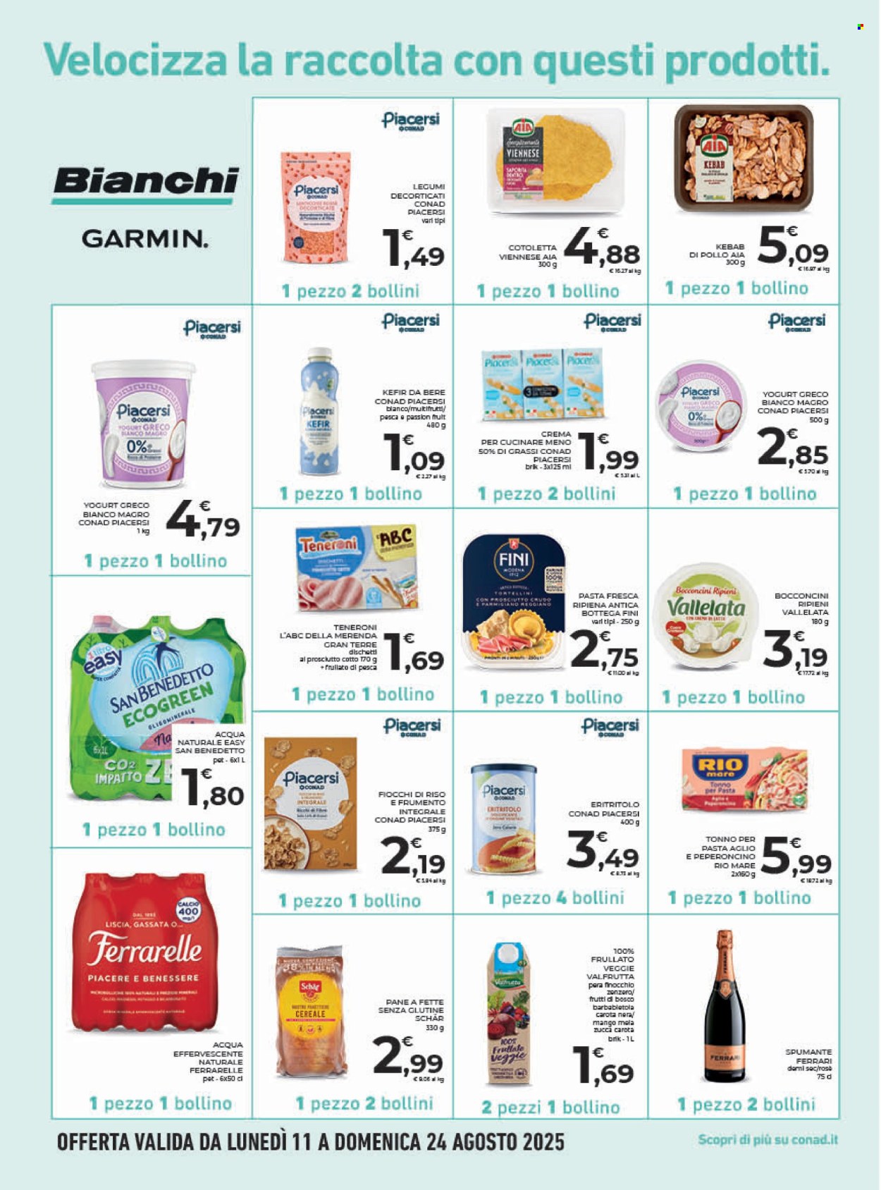 Volantino Conad - 13/8/2025 - 24/8/2025. Pagina 14
