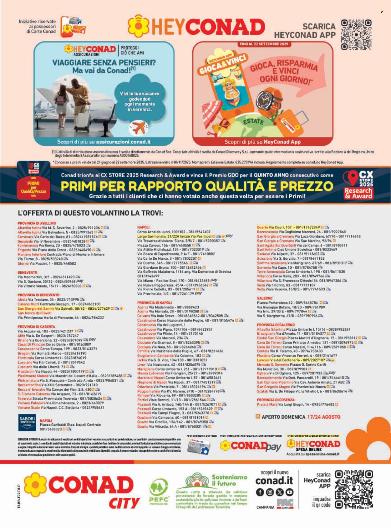 Volantino Conad - 13/8/2025 - 24/8/2025. Pagina 16
