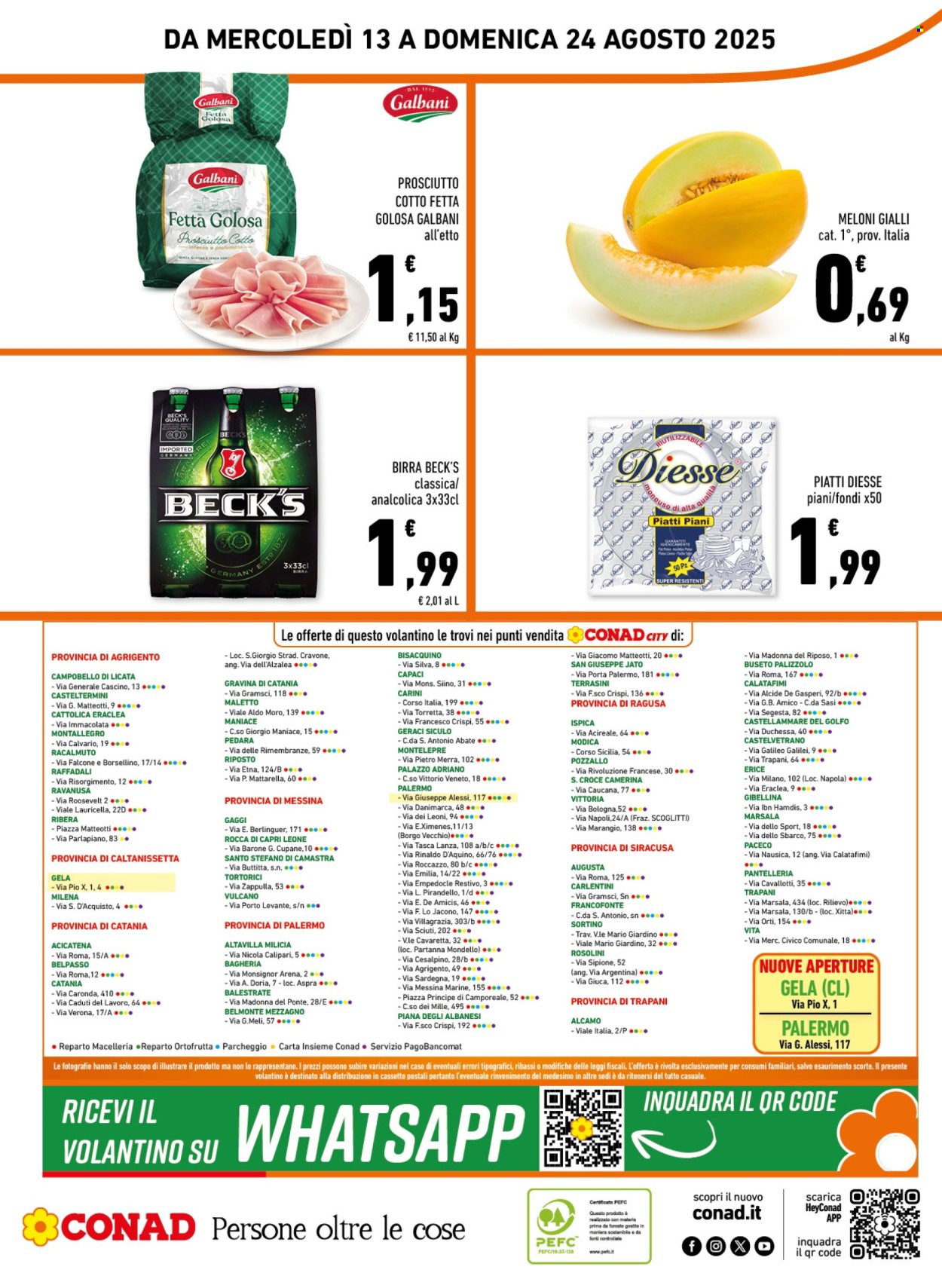 Volantino Conad - 13/8/2025 - 24/8/2025. Pagina 16