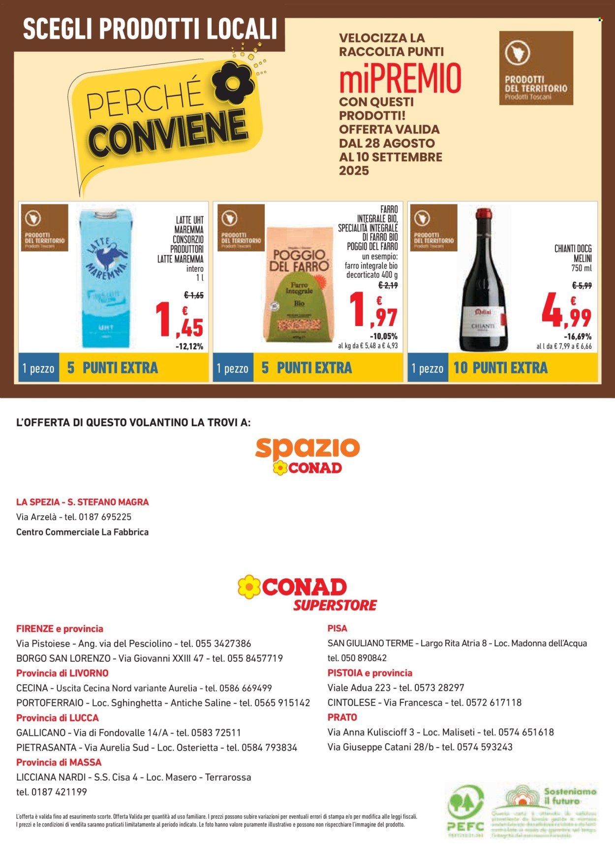 Volantino Conad - 14/8/2025 - 10/9/2025. Pagina 16