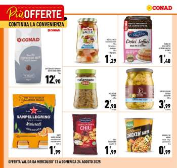 Volantino Conad - 13/8/2025 - 24/8/2025.