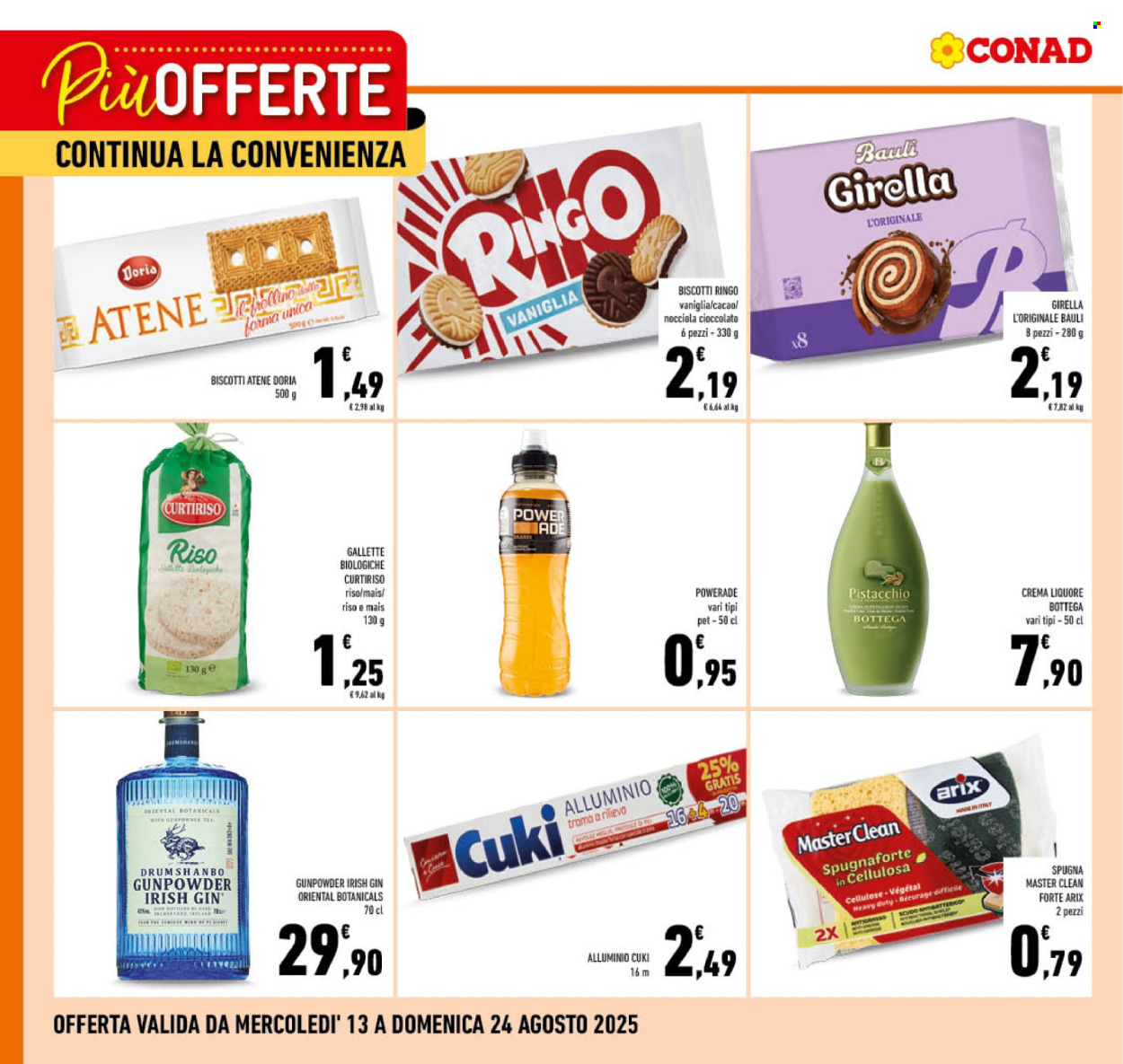 Volantino Conad - 13/8/2025 - 24/8/2025. Pagina 2