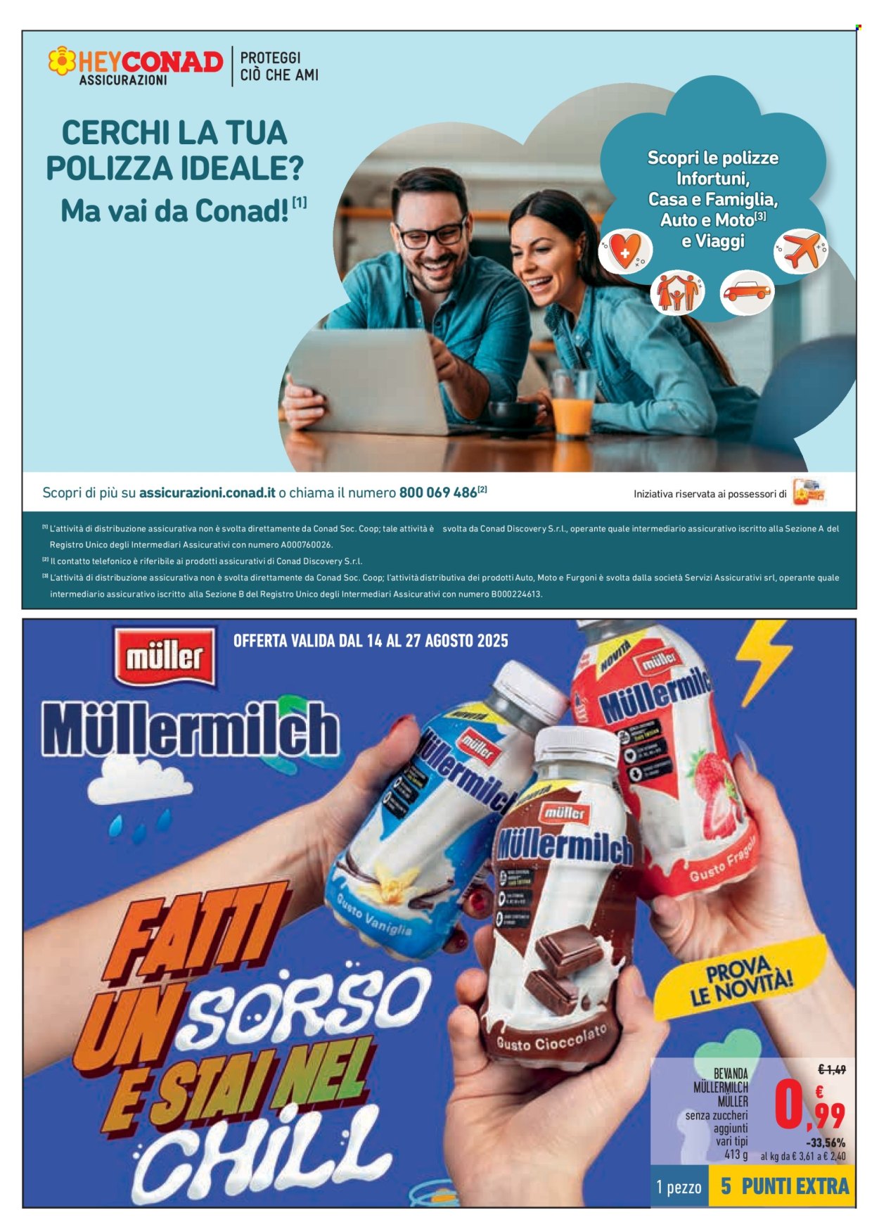 Volantino Conad - 14/8/2025 - 10/9/2025. Pagina 3