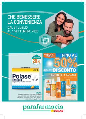 thumbnail - Volantino Parafarmacia Conad - Sfoglia le offerte della Parafarmacia Conad!