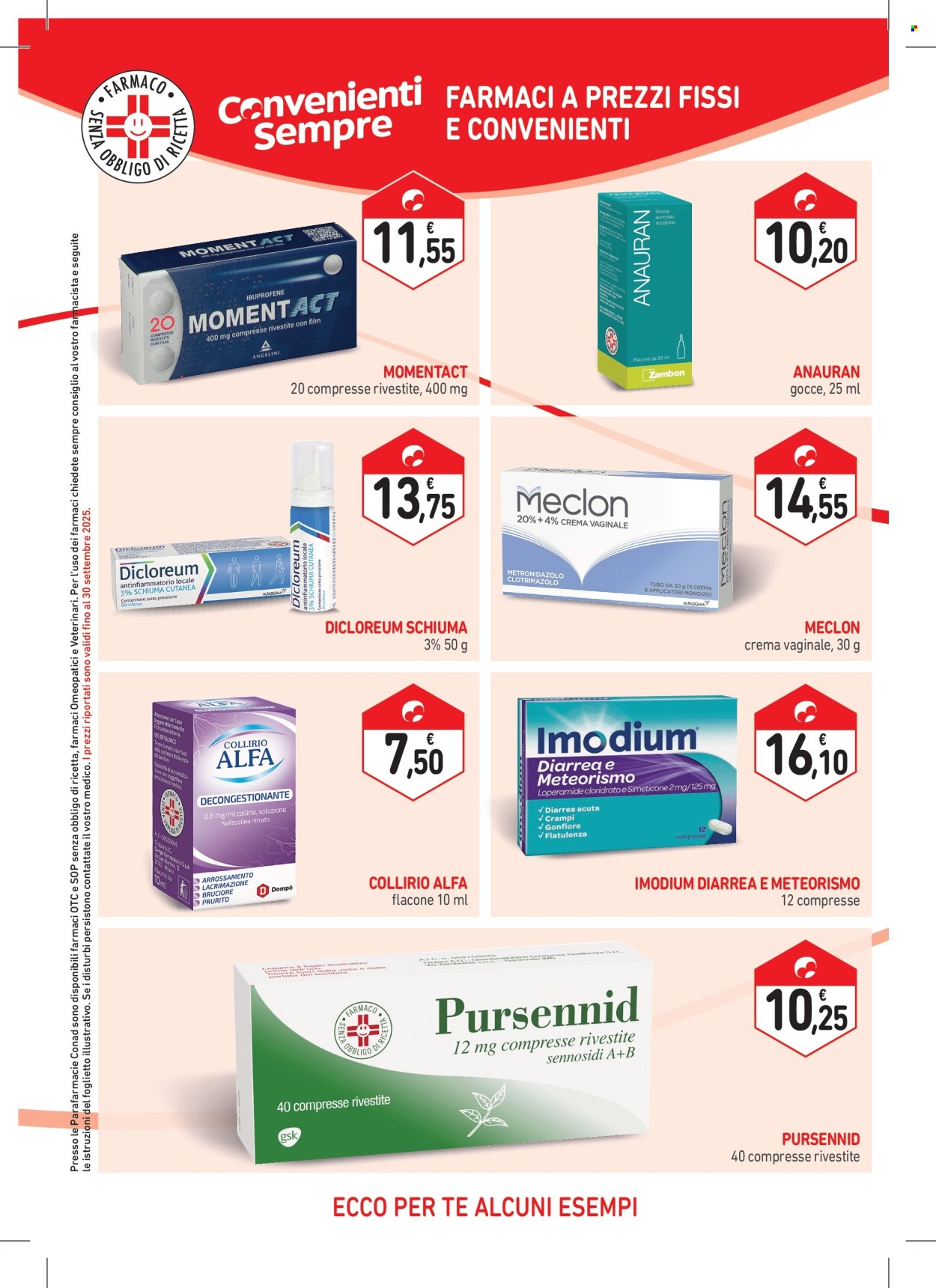 Volantino Parafarmacia Conad - 31/7/2025 - 4/9/2025. Pagina 2