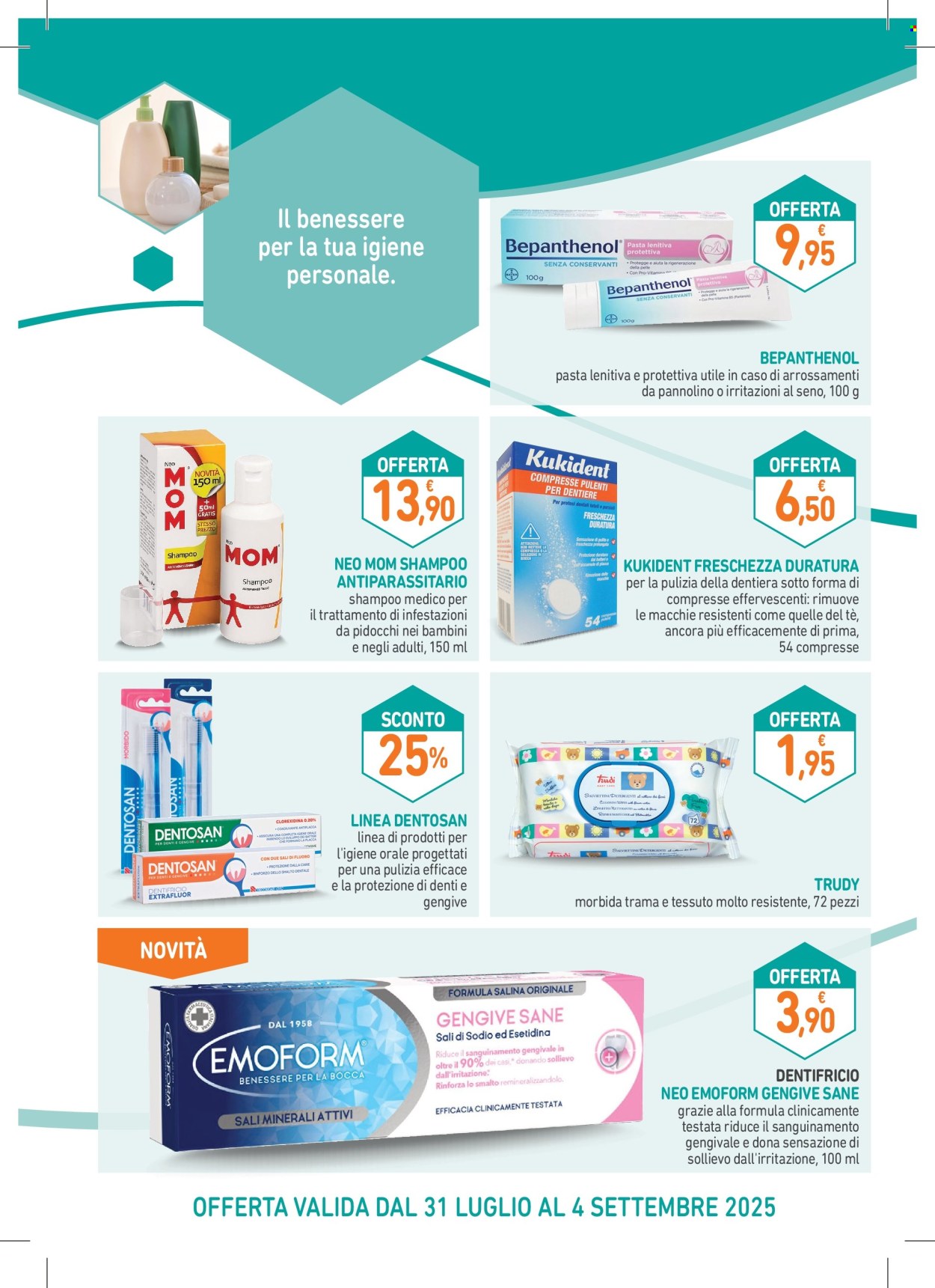 Volantino Parafarmacia Conad - 31/7/2025 - 4/9/2025. Pagina 6