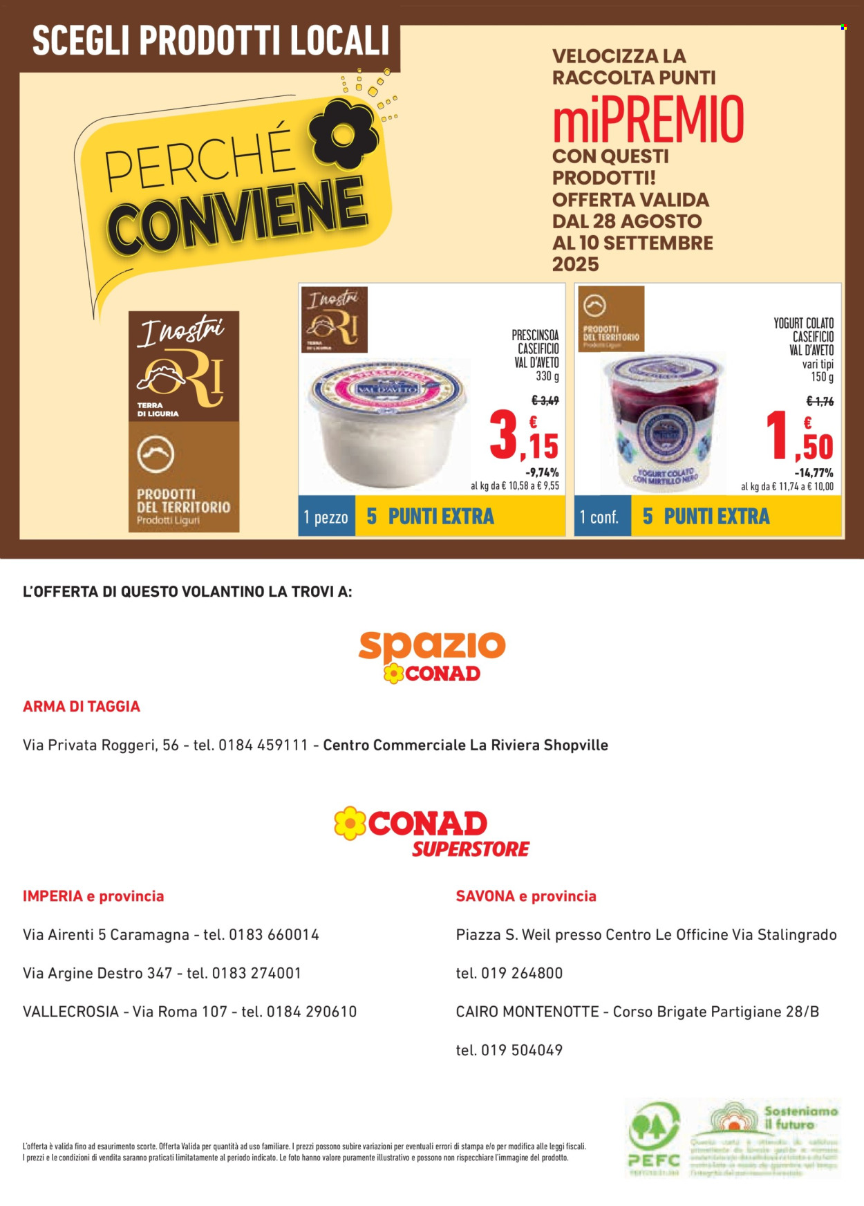 Volantino Conad - 14/8/2025 - 10/9/2025. Pagina 16