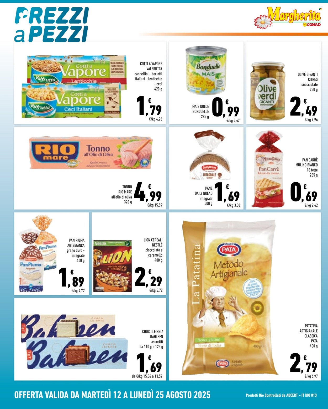Volantino Margherita Conad - 12/8/2025 - 25/8/2025. Pagina 6