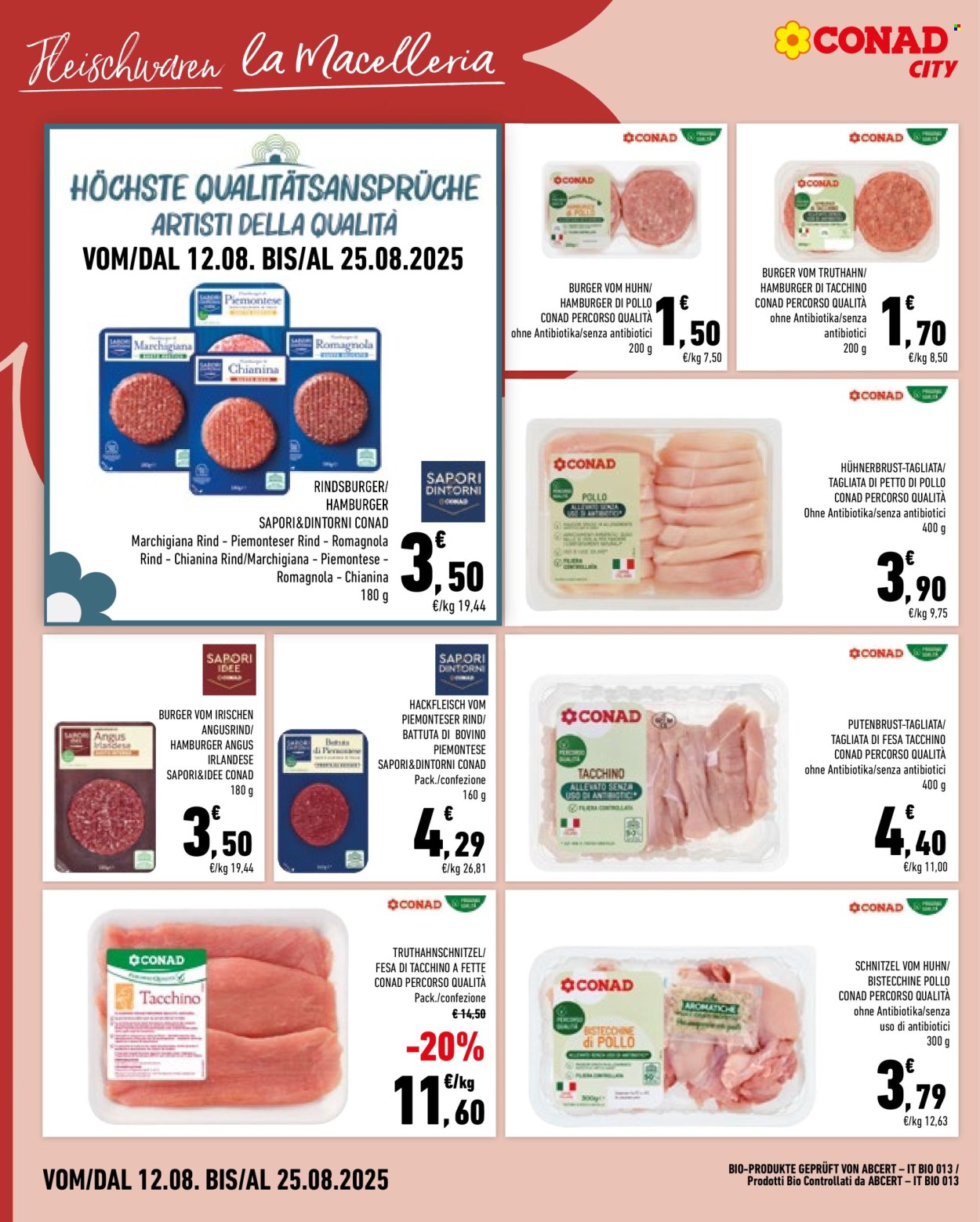 Volantino Conad City - 12/8/2025 - 25/8/2025. Pagina 4
