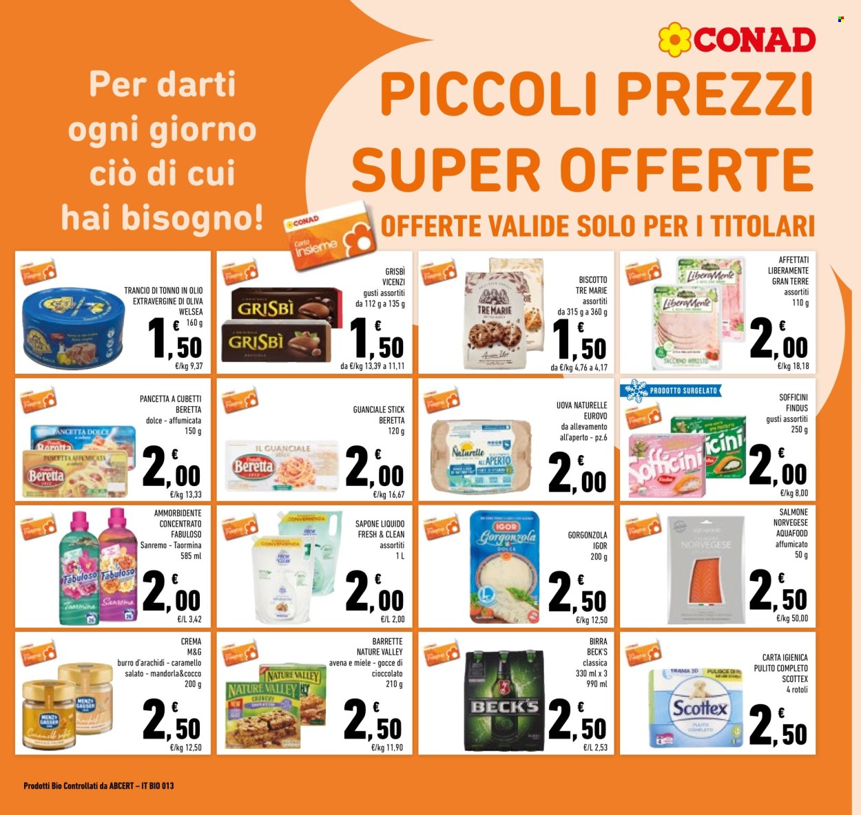Volantino Conad - 12/8/2025 - 25/8/2025. Pagina 9