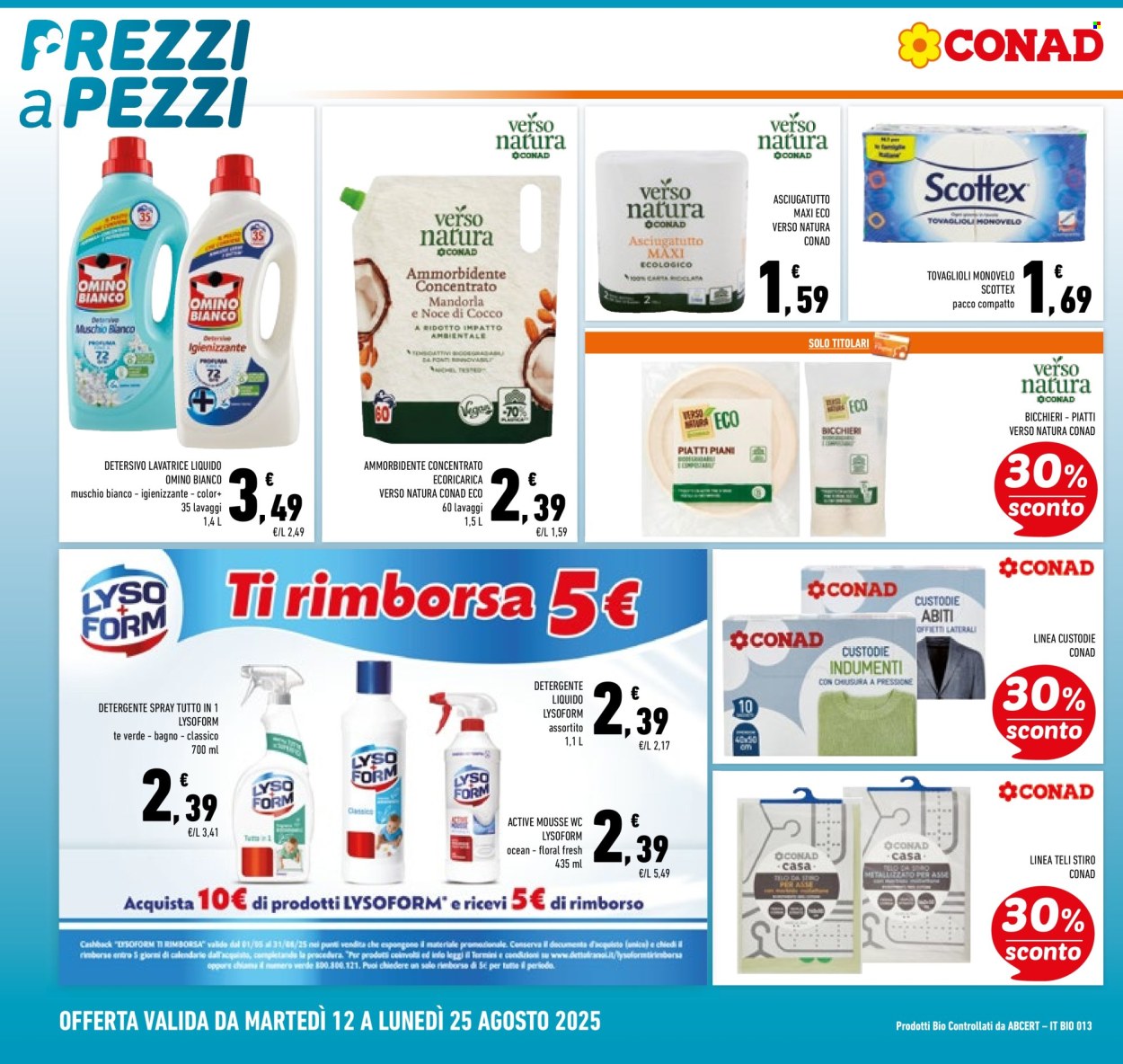 Volantino Conad - 12/8/2025 - 25/8/2025. Pagina 20