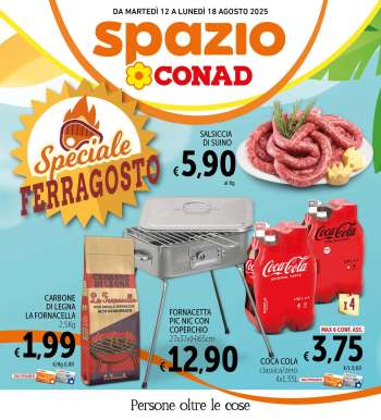 Volantino Spazio Conad - 12/8/2025 - 18/8/2025.