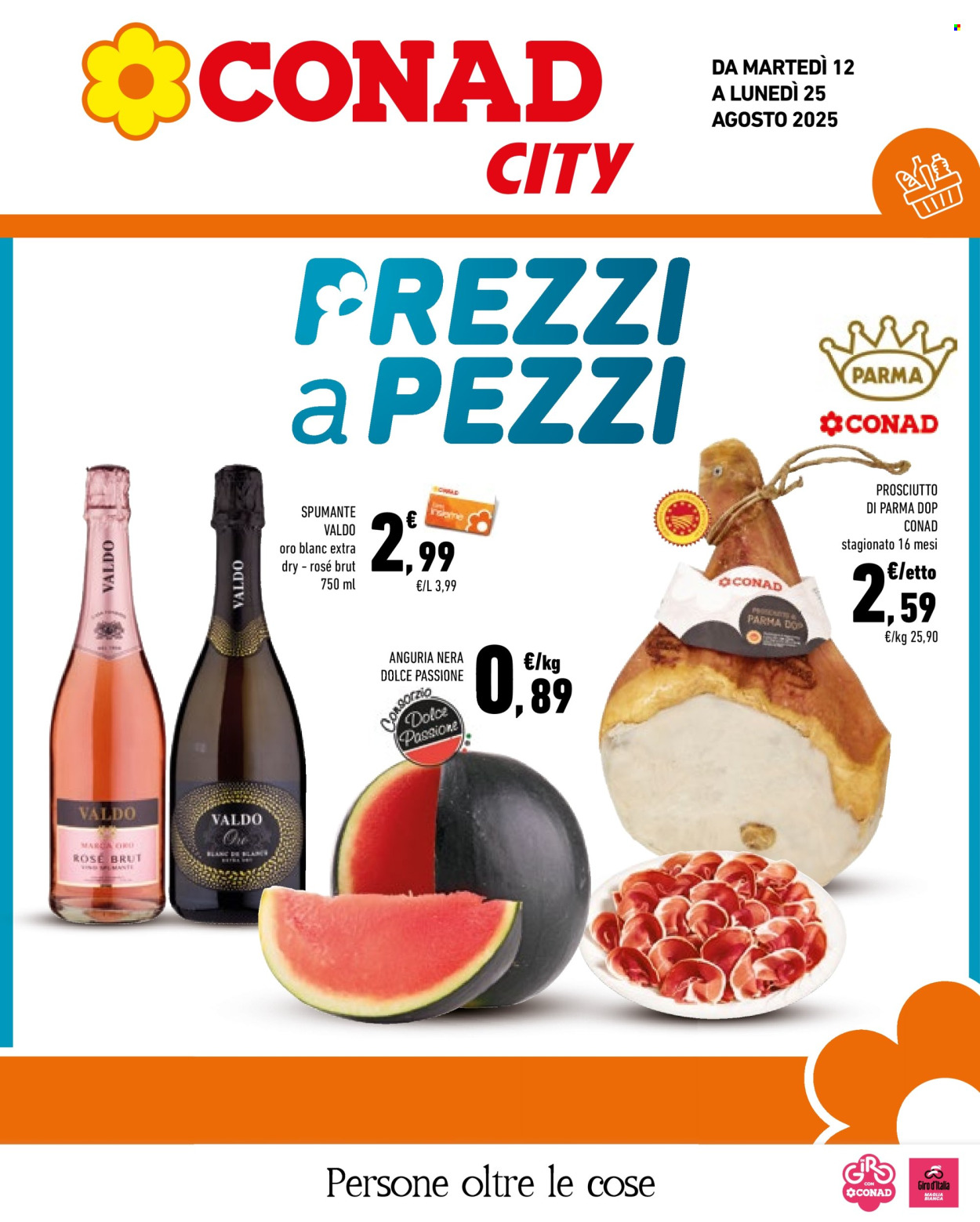 Volantino Conad City - 12/8/2025 - 25/8/2025. Pagina 1