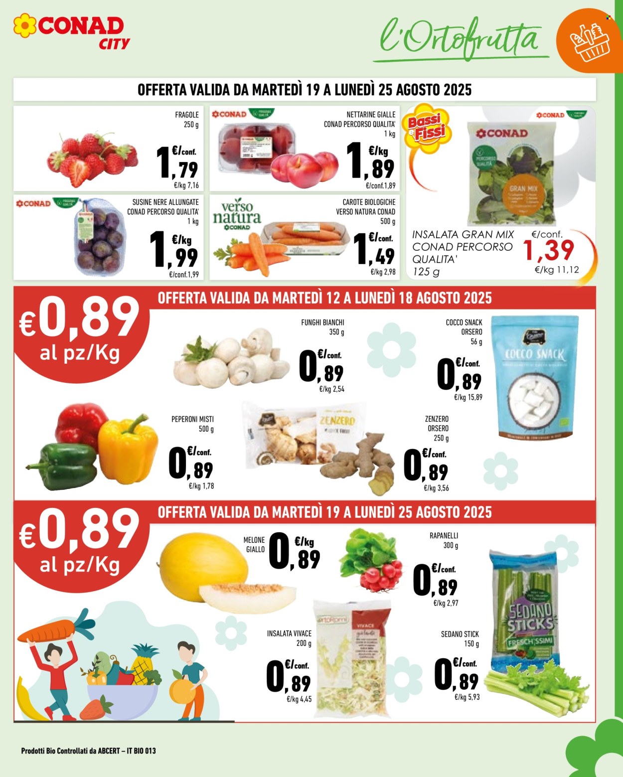 Volantino Conad City - 12/8/2025 - 25/8/2025. Pagina 3