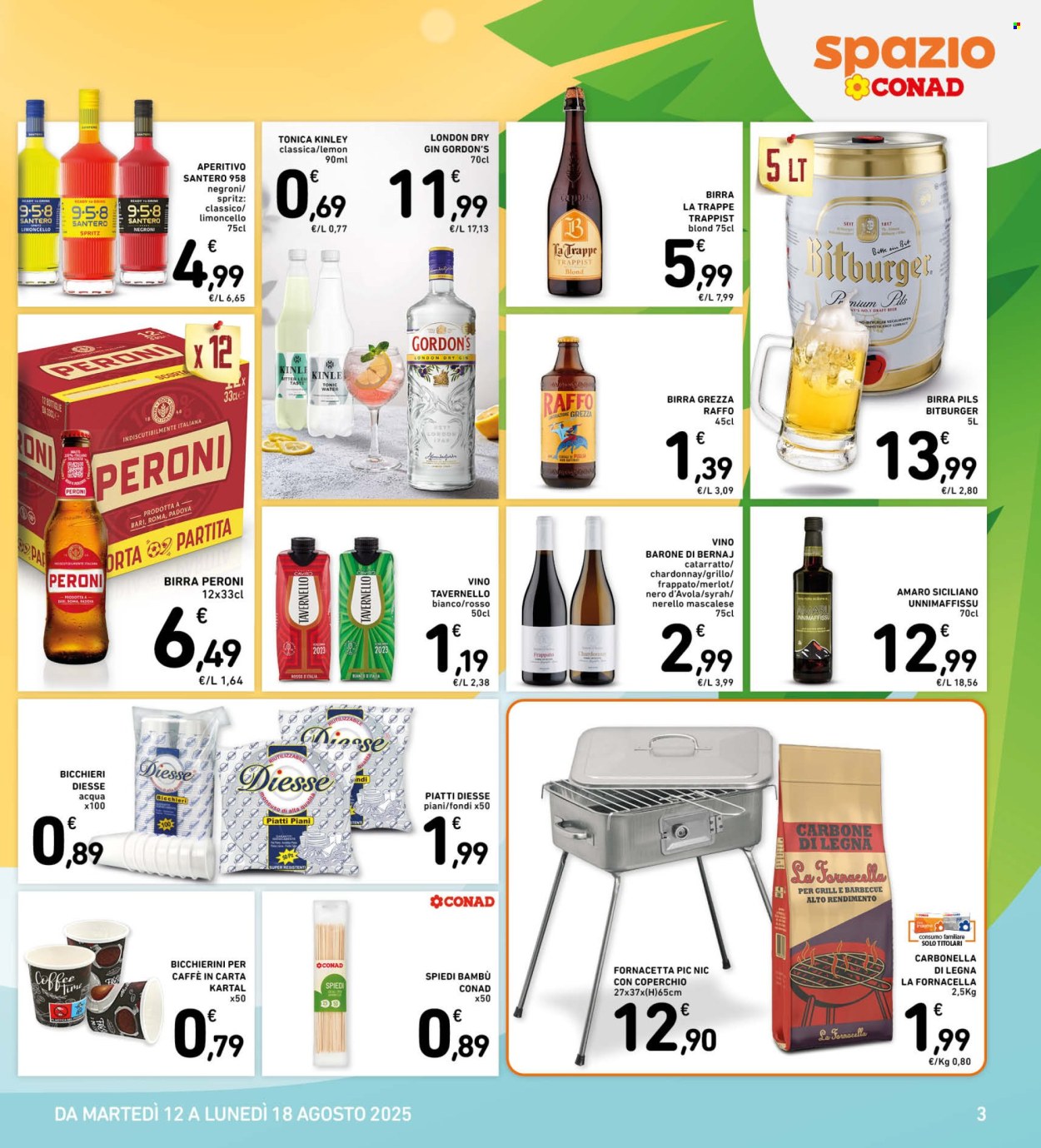 Volantino Spazio Conad - 12/8/2025 - 18/8/2025. Pagina 3