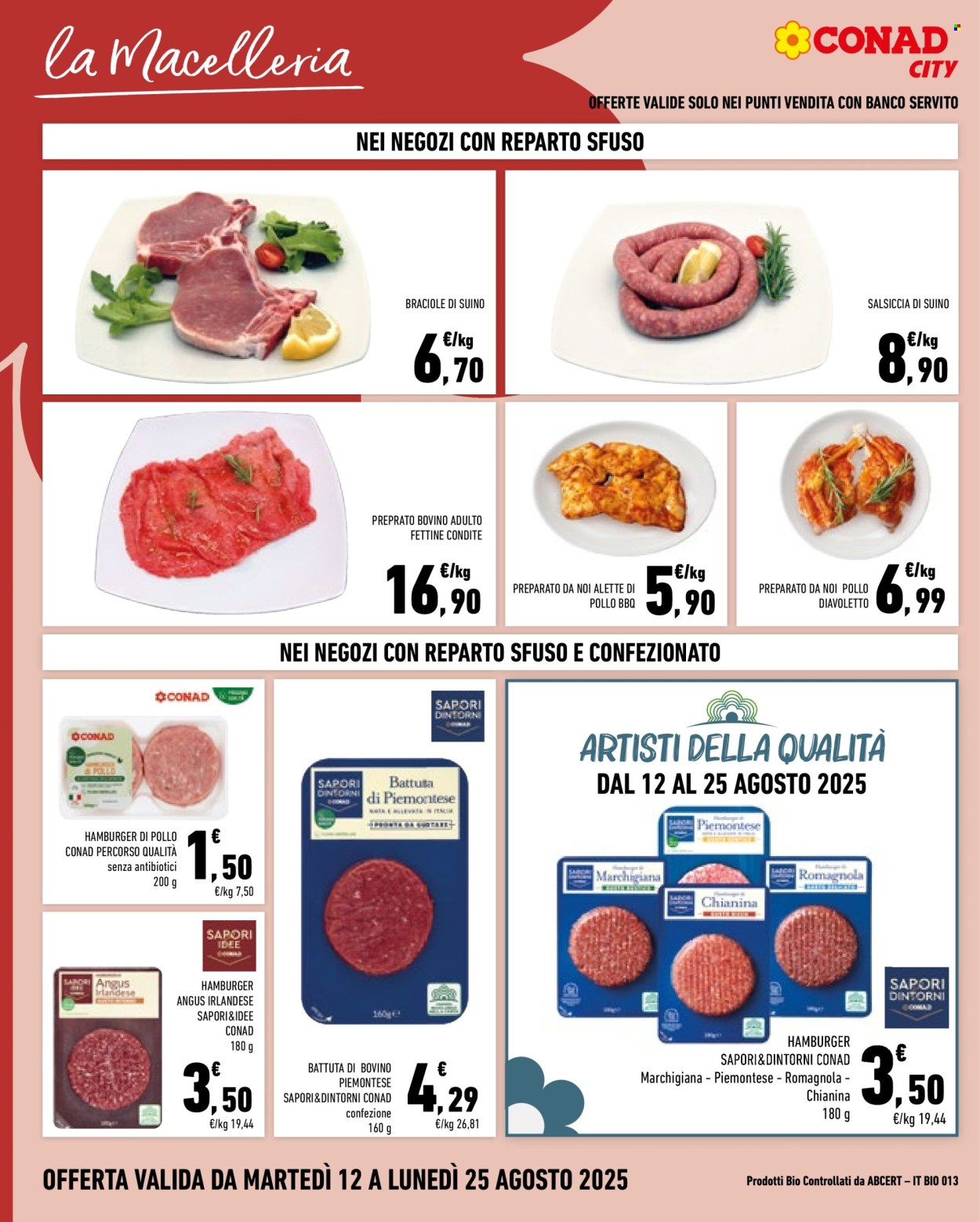 Volantino Conad City - 12/8/2025 - 25/8/2025. Pagina 4