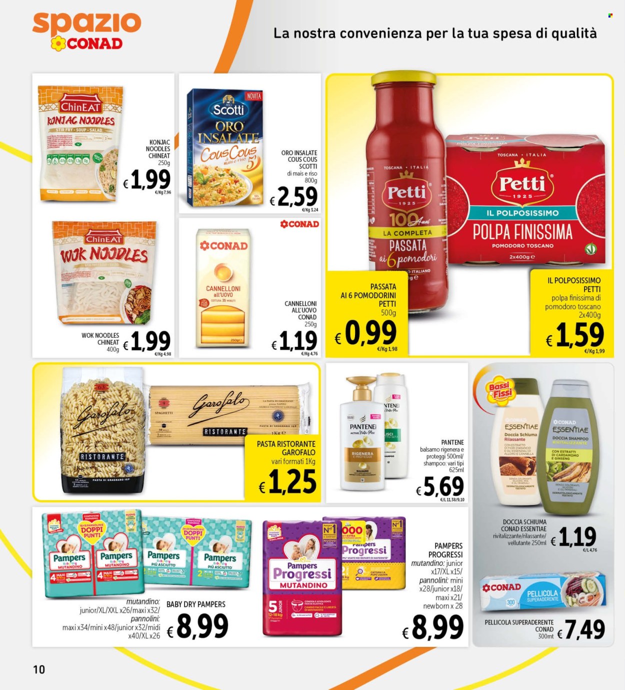 Volantino Spazio Conad - 12/8/2025 - 18/8/2025. Pagina 10