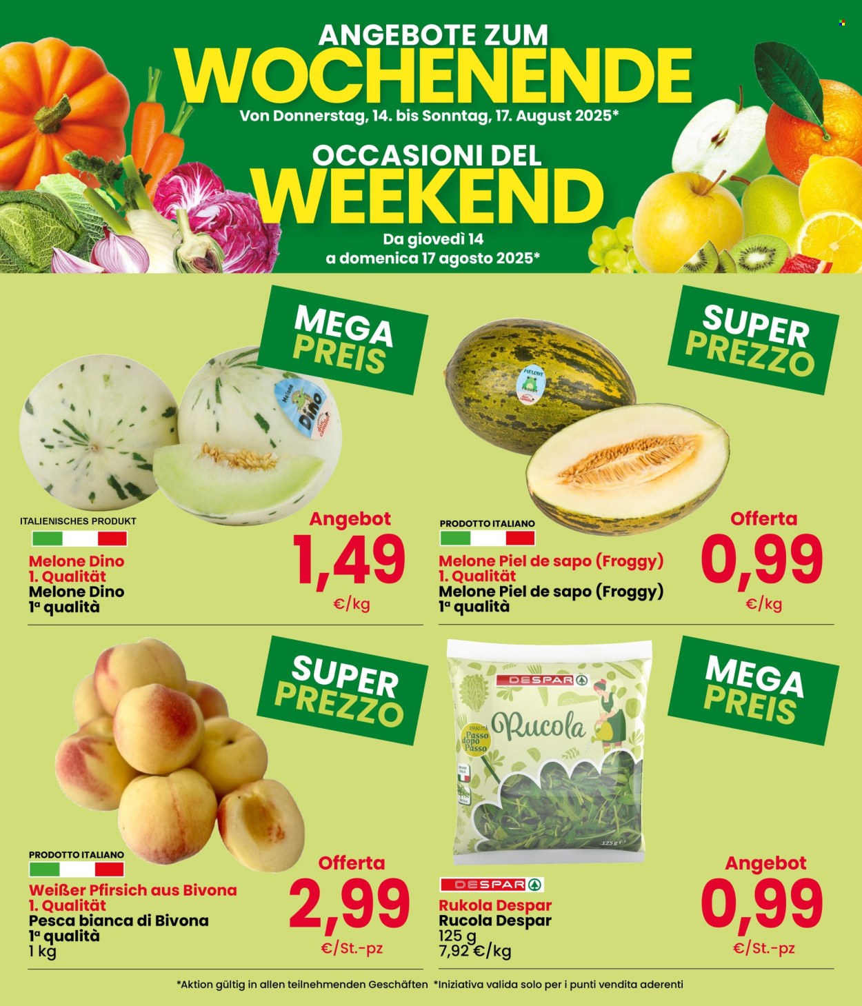 Volantino Eurospar - 14/8/2025 - 17/8/2025. Pagina 2