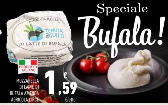 Mozzarella di Latte di Bufala Azienda Agricola Circe