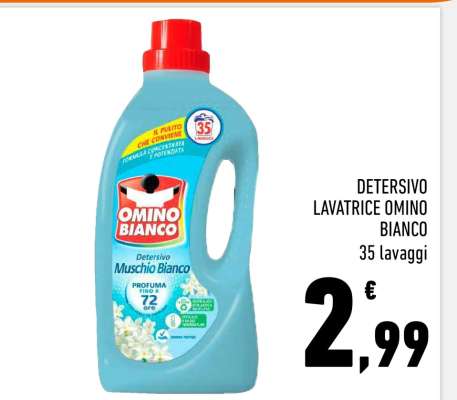 Detersivo Lavatrice Omino Bianco