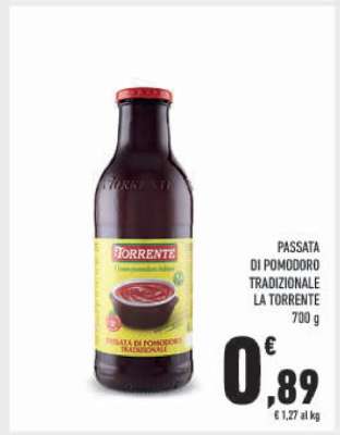Passata di Pomodoro Tradizionale La Torrente